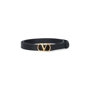 Valentino Garavani Vlogo Signature Belt Black - NWT